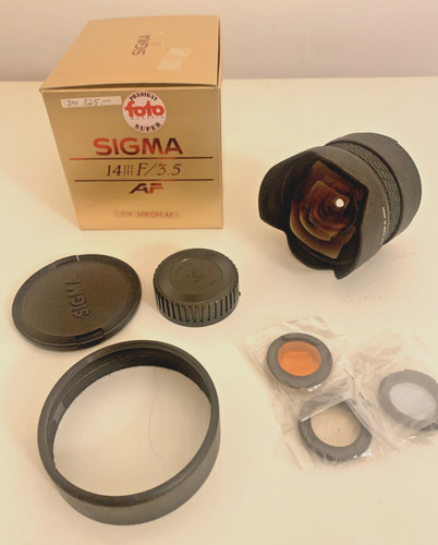Sigma 14mm af obiettivo - f/3.5,
