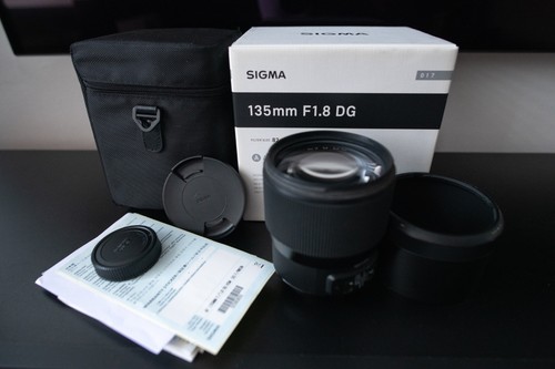 Sigma 135mm hsm - sigma, f1.8
