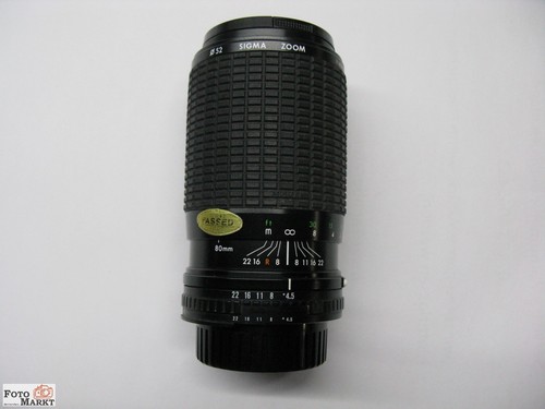 Obiettivo zoom sigma - sigma, nikon