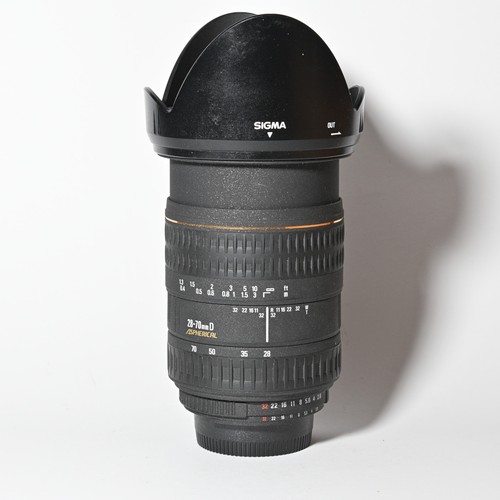 Sigma 70mmd 8 - f2.8, ex