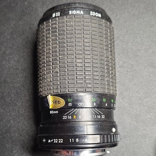 Sigma sed zoom - sigma, 80-200mm