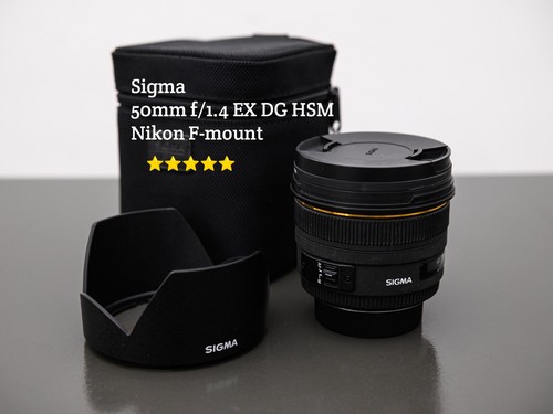 Sigma 50mm dg hsm x - 50mm,