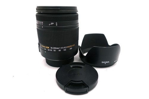 Sigma 250 5 6 3 - 18-250, 3,5-6,3