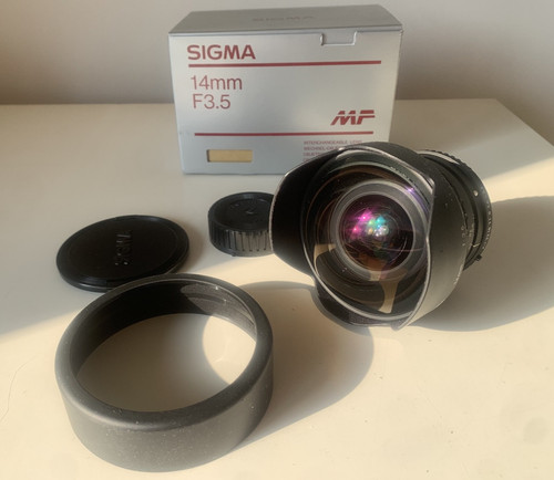 Sigma 5 mf - 14, obiettivo