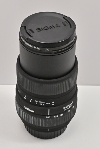Sigma nikon 55 - af, 55-200mm