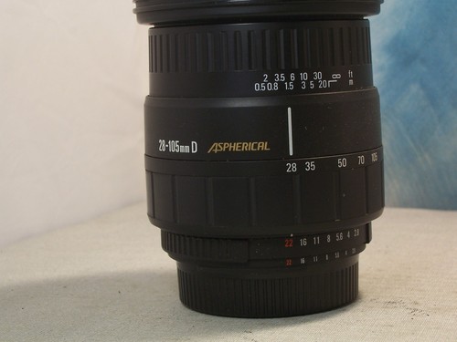 Objectif zoom sigma - zoom, af