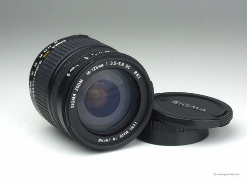 Sigma zoom 125 mm - sigma, 18-125